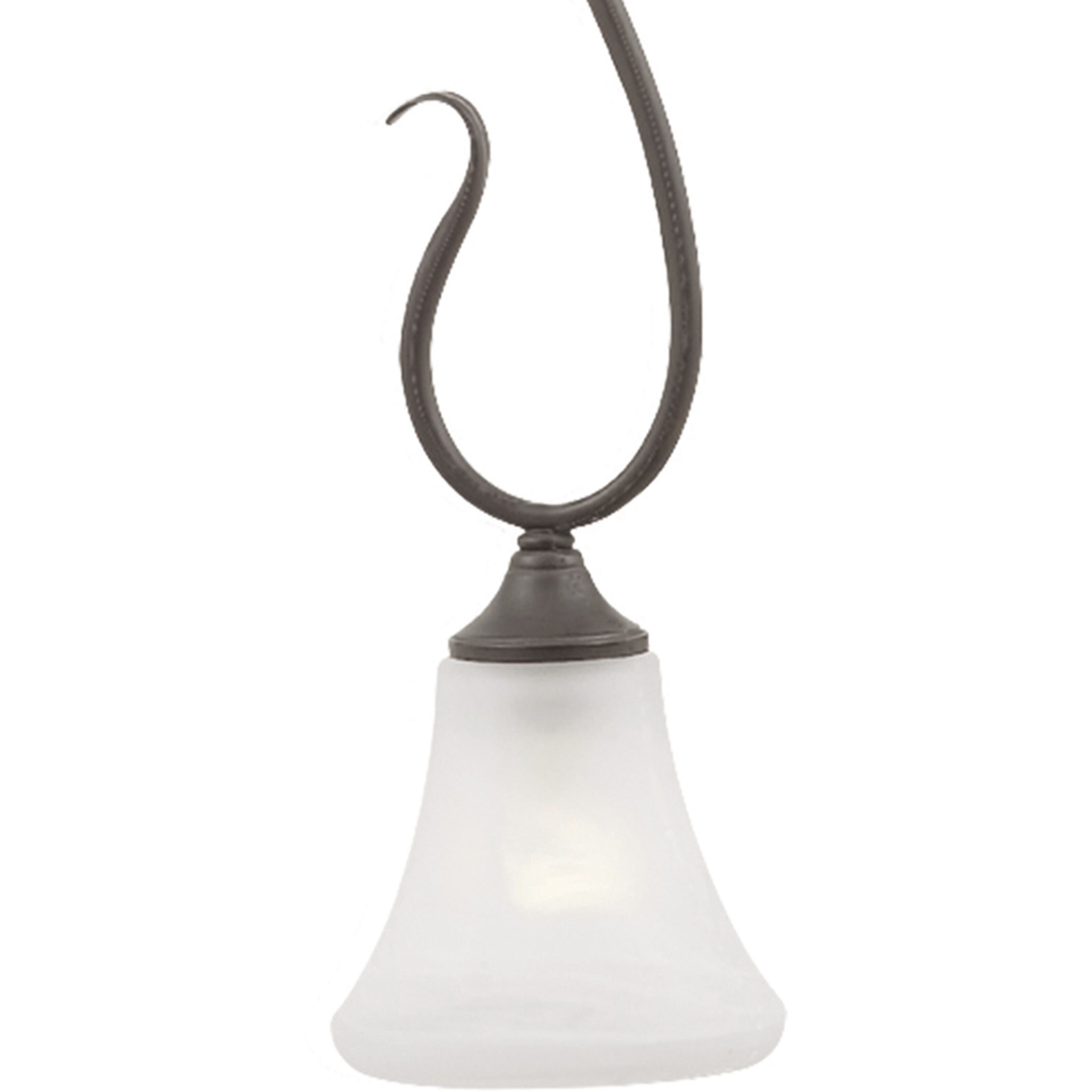 Elipse 1 Light 6 inch Painted Bronze Mini Pendant Ceiling Light