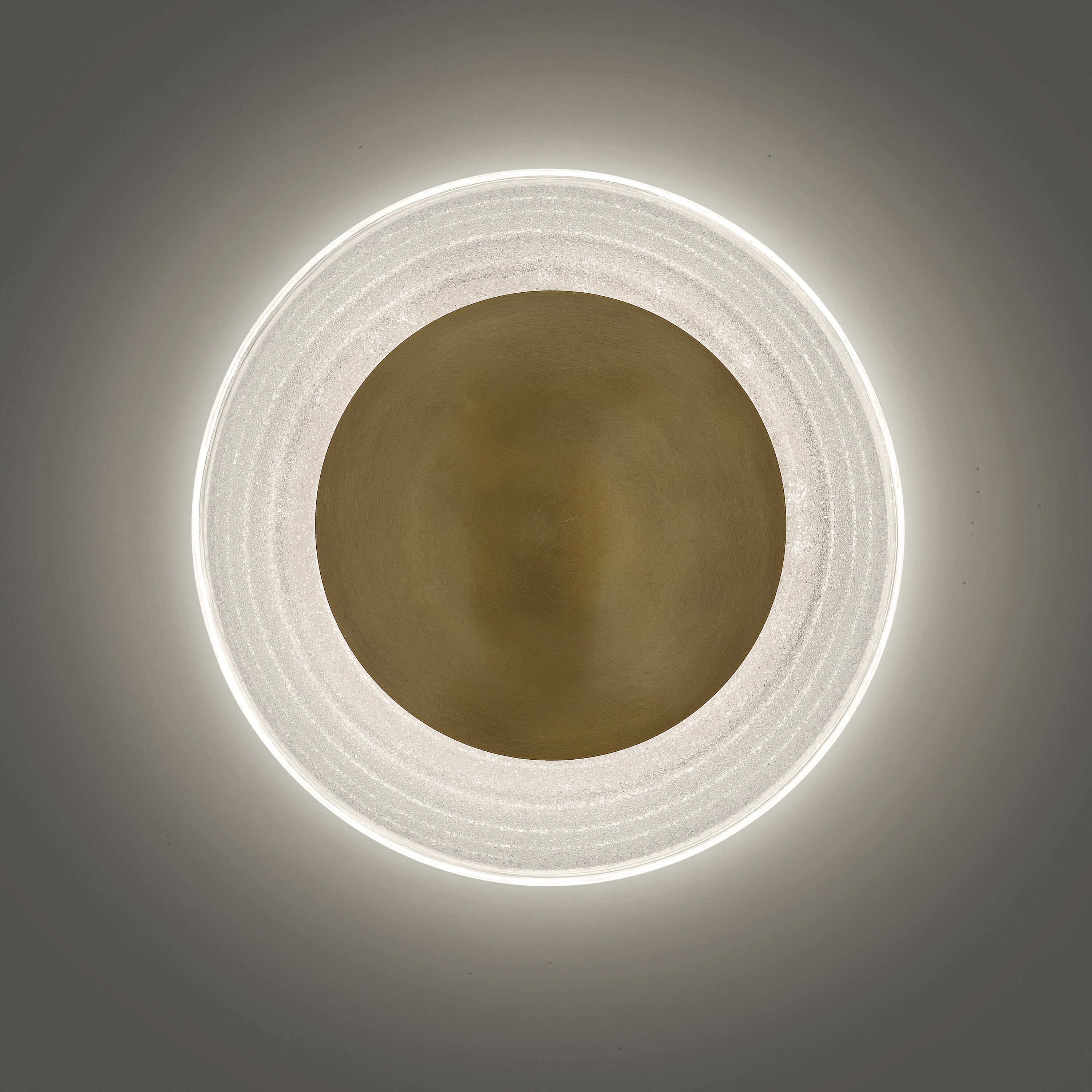 Haven LED 15 inch Heritage Brass Sconce Wall Light