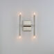 Rome Wall Sconce Wall Light in Satin Nickel