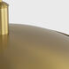 TOB by Thomas O'Brien Dash LED 24 inch Burnished Brass Pendant Ceiling Light