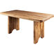 Joiner 60 X 40 inch Brown Dining Table