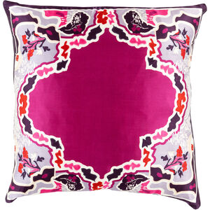Geisha 18 inch Bright Red, Bright Purple, Bright Pink Pillow Kit