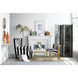 Herero 72.8 inch Black and Antique Screen