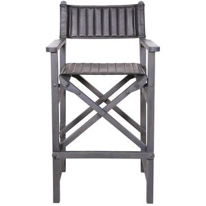 Carter 42.5 inch Black Bar Stool