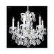 Maria Theresa Royal 6 Light 23 inch Gold Lustre Crystal Chandelier Ceiling Light, Royal