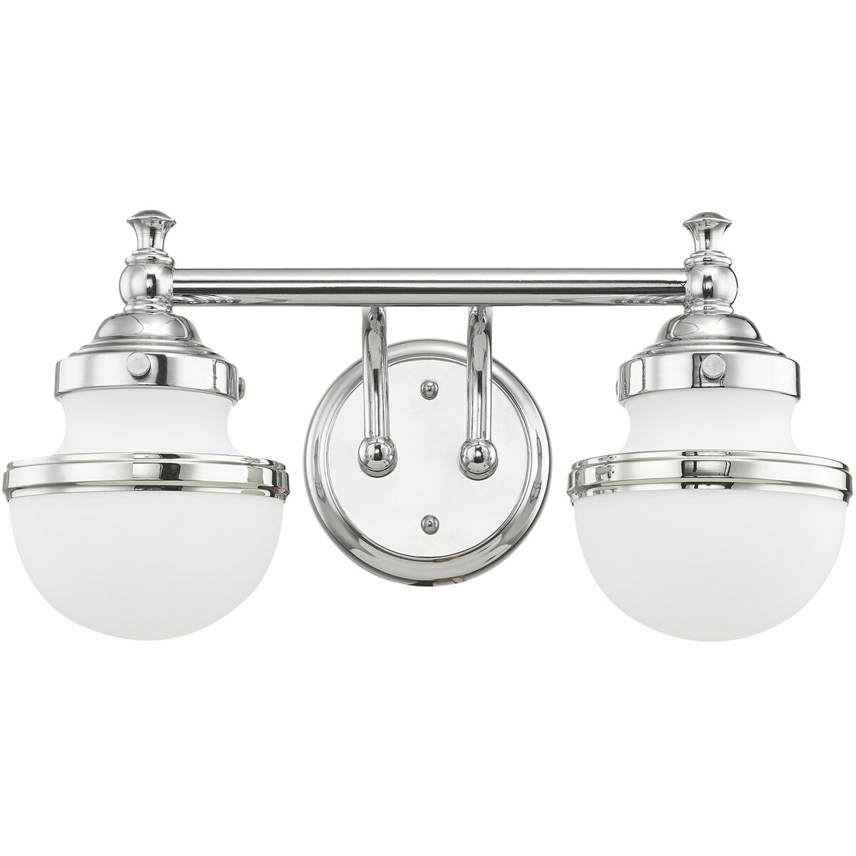 Oldwick 2 Light 15 inch Polished Chrome Bath Vanity Wall Light