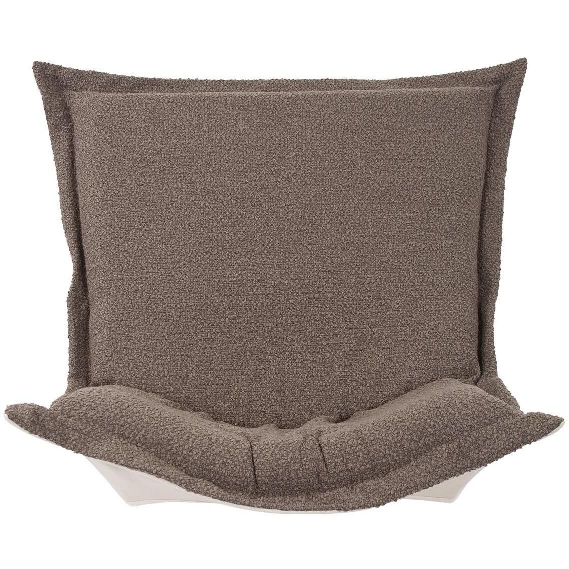 Barbet Chocolate and Natural Chair Cover & Cushion