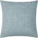 Zunaira 18 X 18 inch Slate Blue/Slate/White Accent Pillow