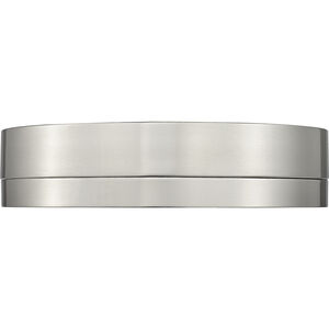 Algar LED 12 inch Brushed Nickel Flush Mount Ceiling Light