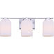 Bram 3 Light 21 inch Brushed Nickel Vanity Fixture Wall Light