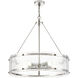 Bennetti 5 Light 24.75 inch Polished Nickel Chandelier Ceiling Light