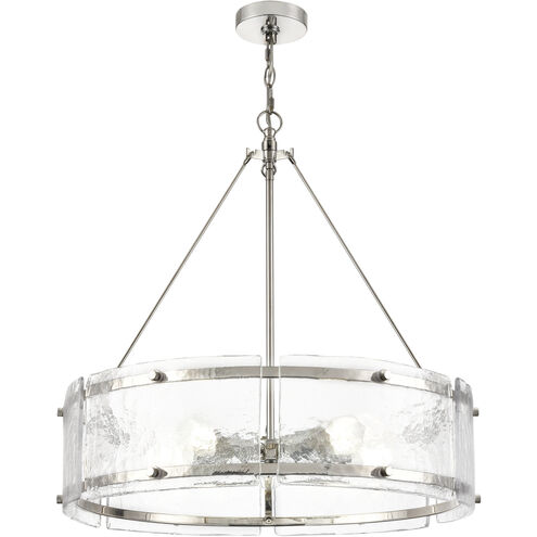 Bennetti 5 Light 24.75 inch Polished Nickel Pendant Ceiling Light