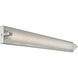 Veil LED 40.2 inch Brushed Nickel Bath Vanity Light Wall Light