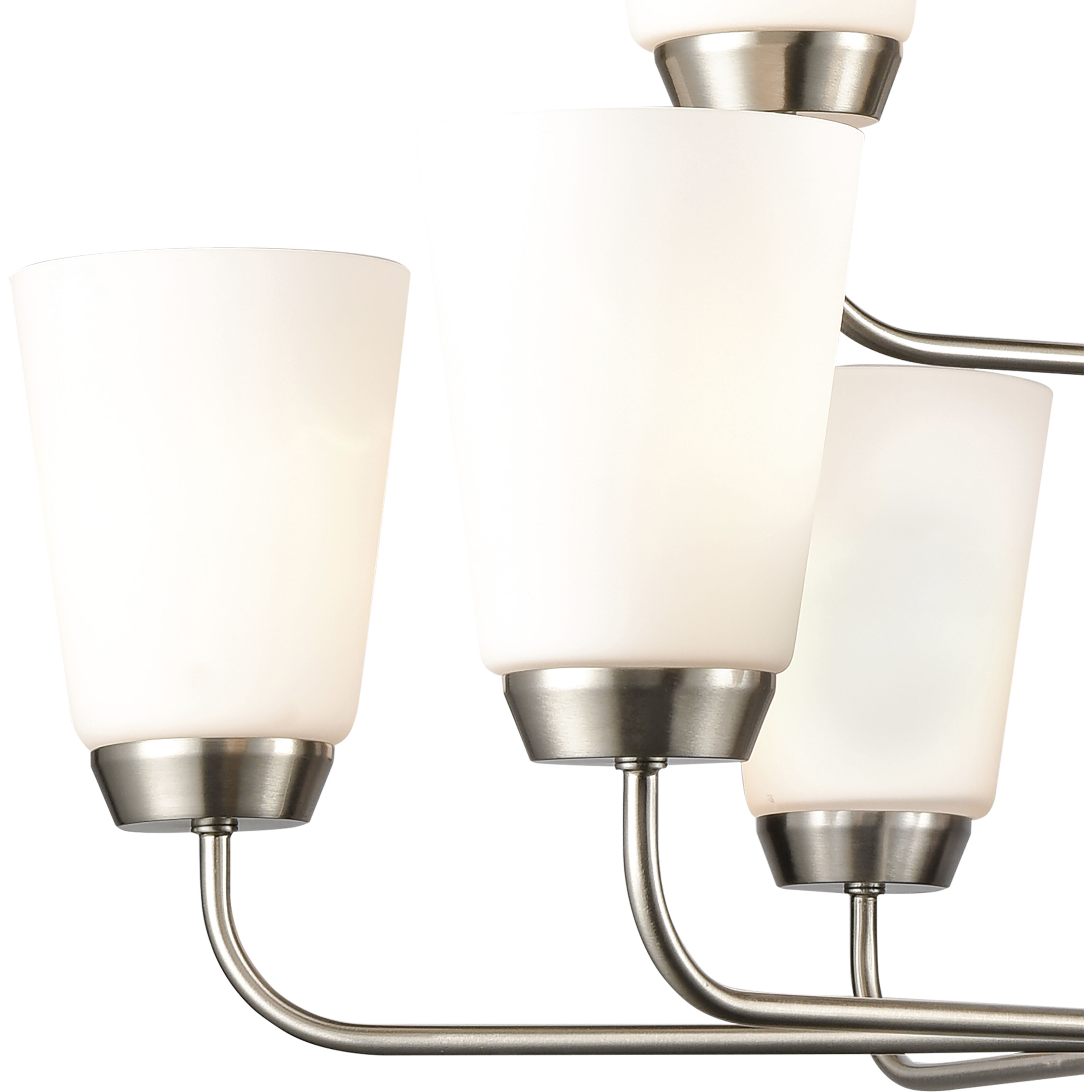 Winslow 9 Light 30 inch Brushed Nickel Chandelier Ceiling Light