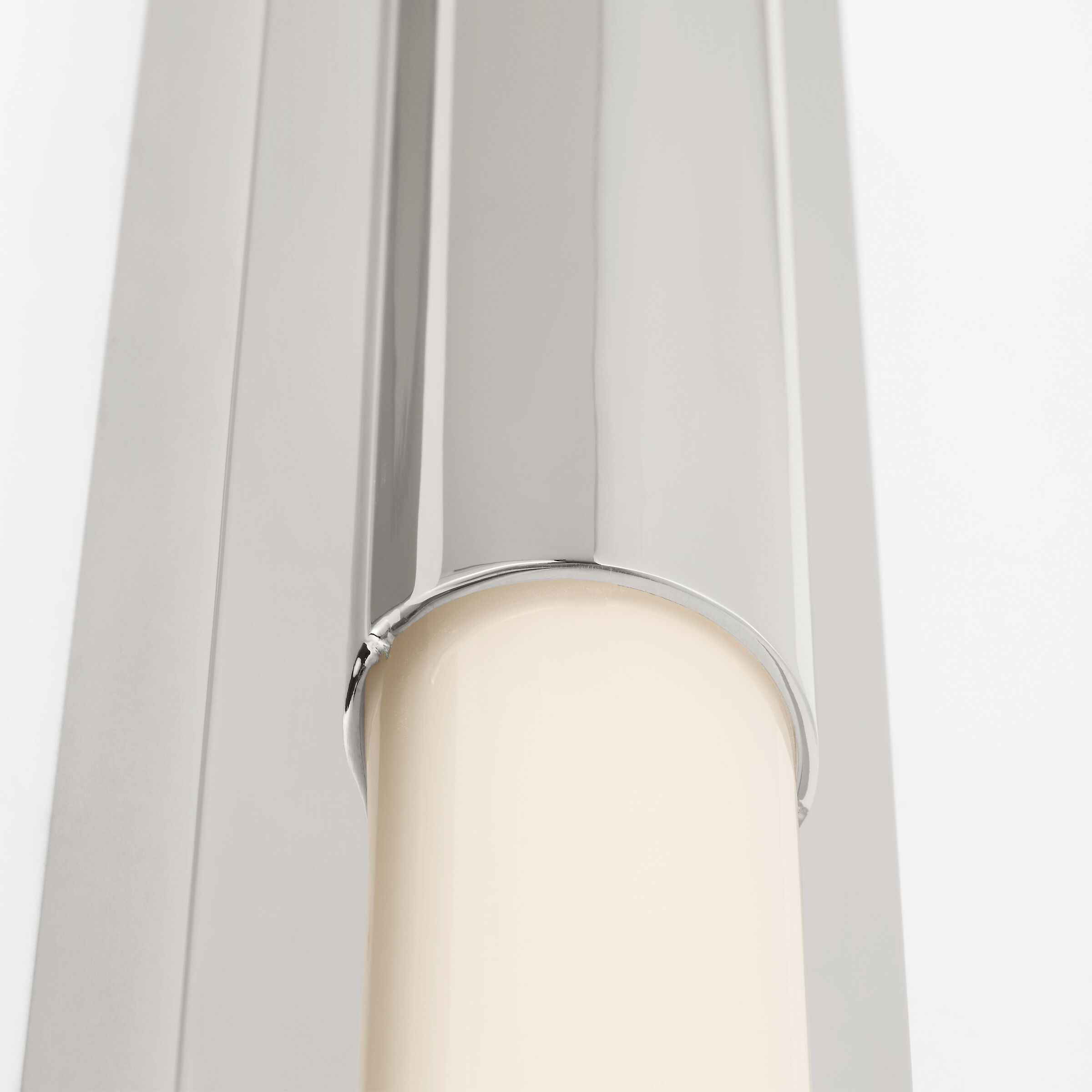 Ian K. Fowler Ellington LED 3 inch Polished Nickel Slimline Bath Light Wall Light