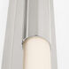 Ian K. Fowler Ellington LED 3 inch Polished Nickel Slimline Bath Light Wall Light