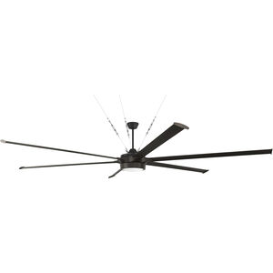 Prost 120 inch Espresso with Matte Espresso Wingtip Blades Ceiling Fan, Blades Included