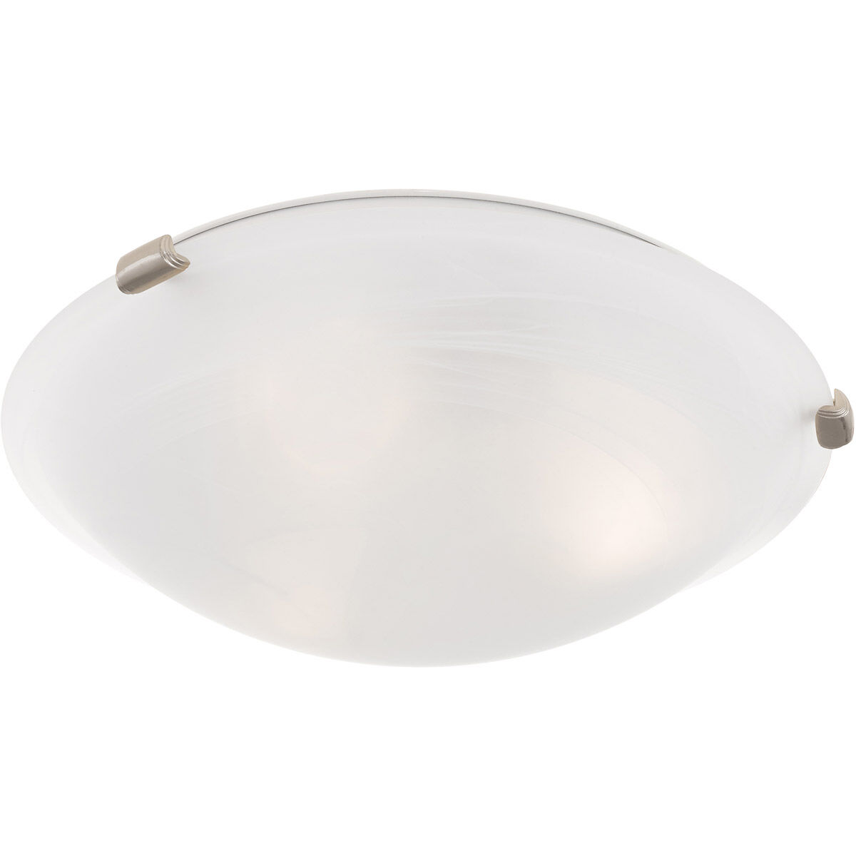 Oasis 3 Light 17 inch Brushed Nickel Semi-Flush Mount Ceiling Light
