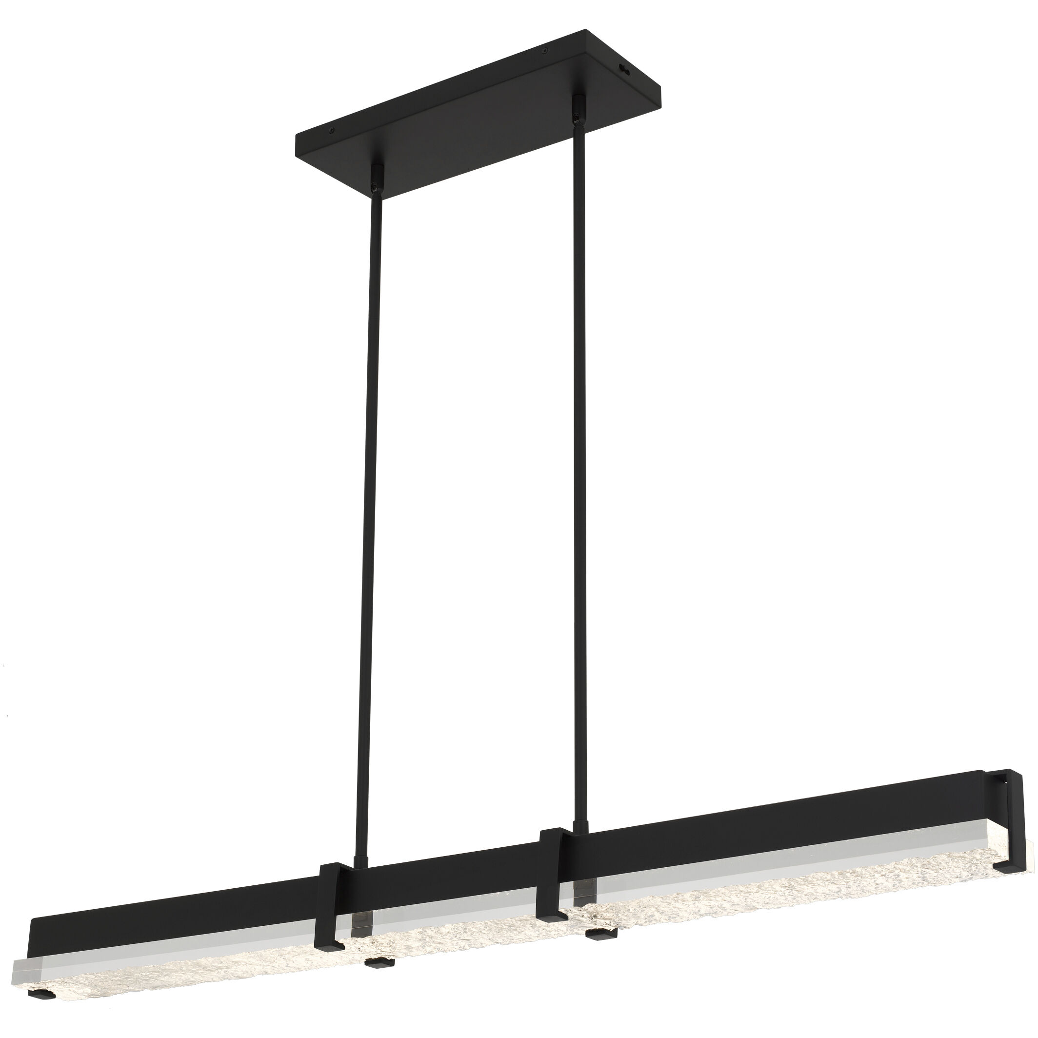 Theodore LED 48 inch Matte Black Island Light Ceiling Light