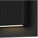 Miami LED 10.25 inch Sand Black Wall Sconce