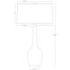Delilah 34.31 inch 150.00 watt Citron Table Lamp Portable Light