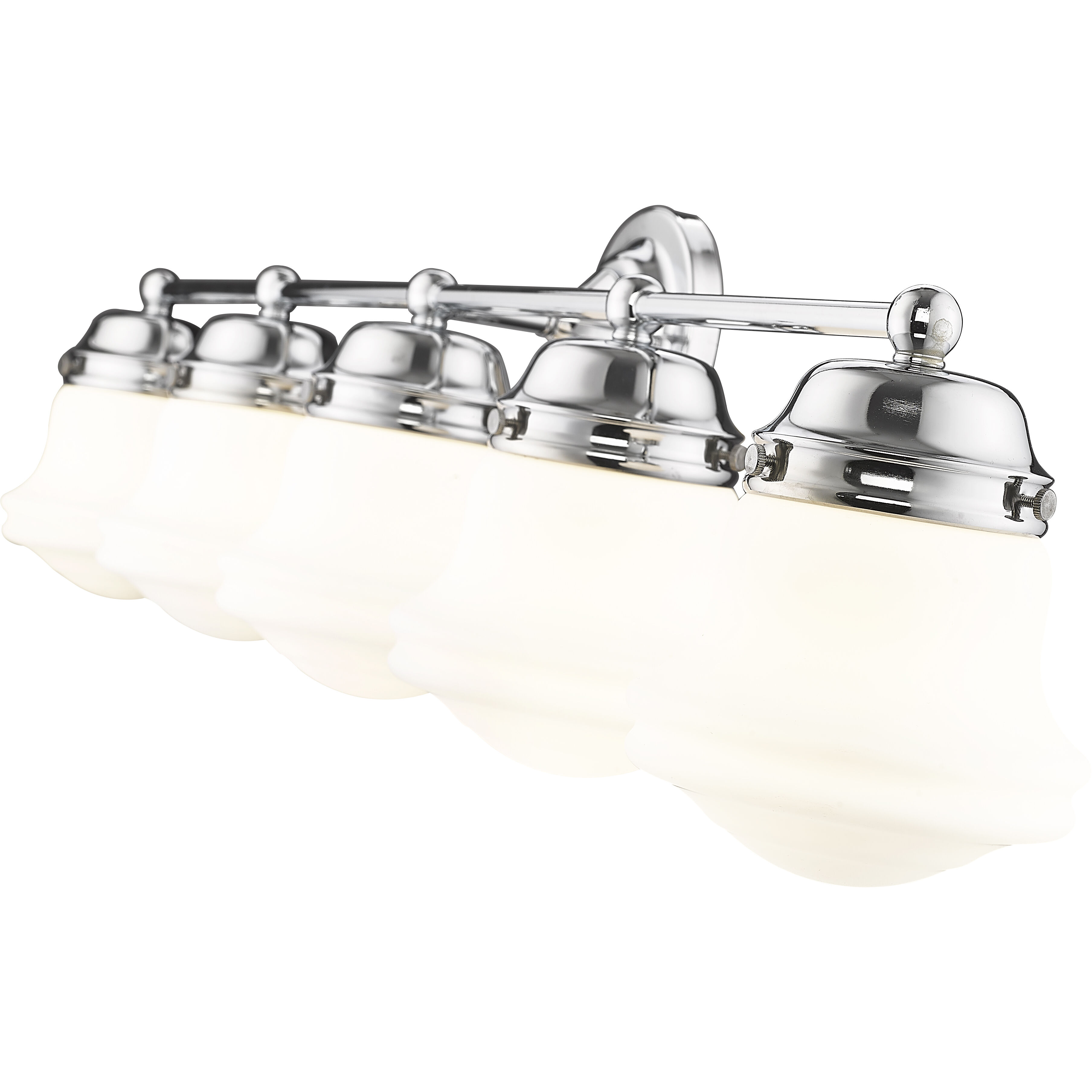 Vaughn 5 Light 40.75 inch Chrome Vanity Wall Light