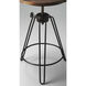 Industrial Chic Trenton Metal & Wood 26 X 22 inch Metalworks Accent Table