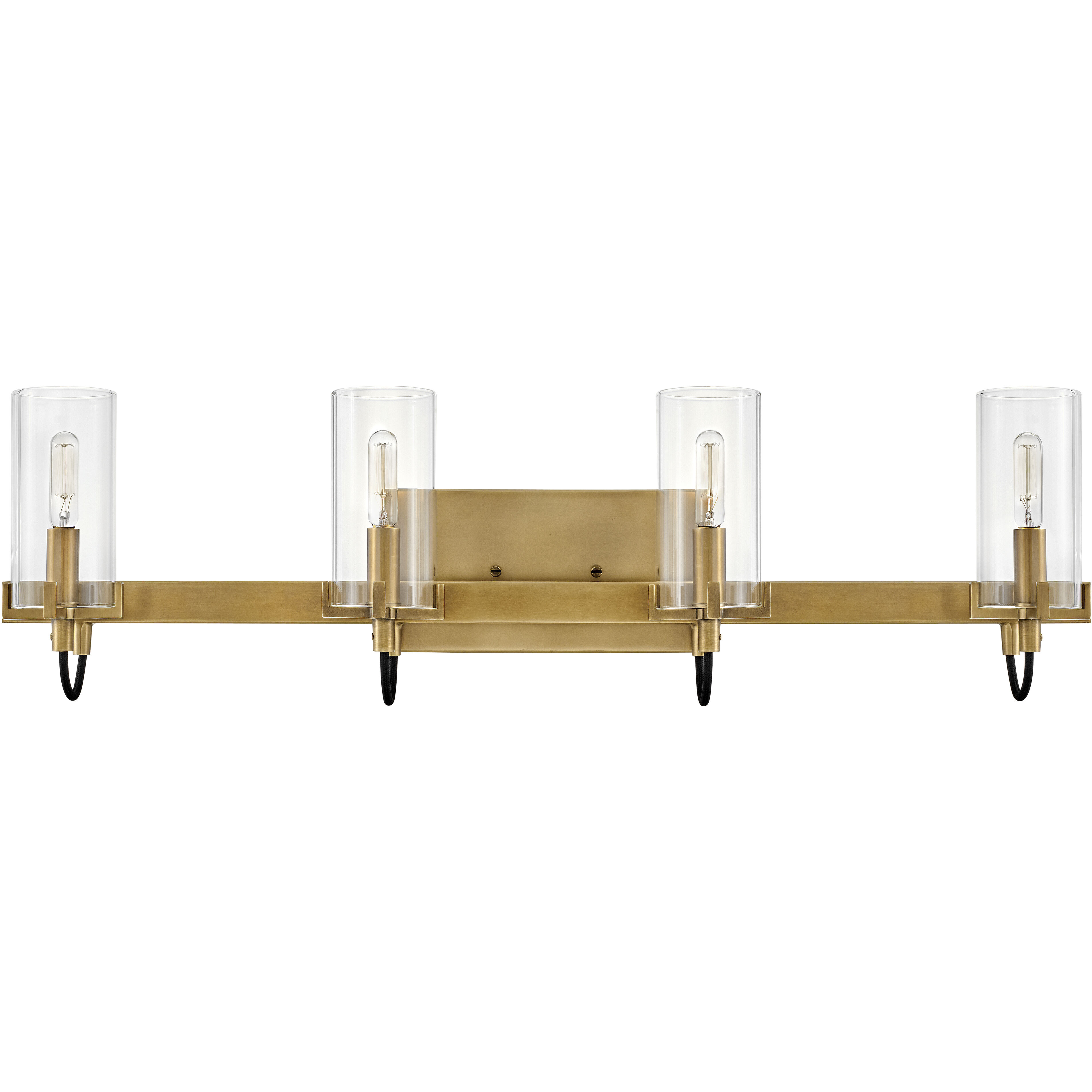 Ryden 30 inch Heritage Brass Vanity Light Wall Light