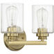 Neighborhood Bolden 2 Light 12.70 inch Bathroom Vanity Light