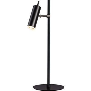 Focus 22 inch 6.00 watt Satin Dark Gray Table Lamp Portable Light