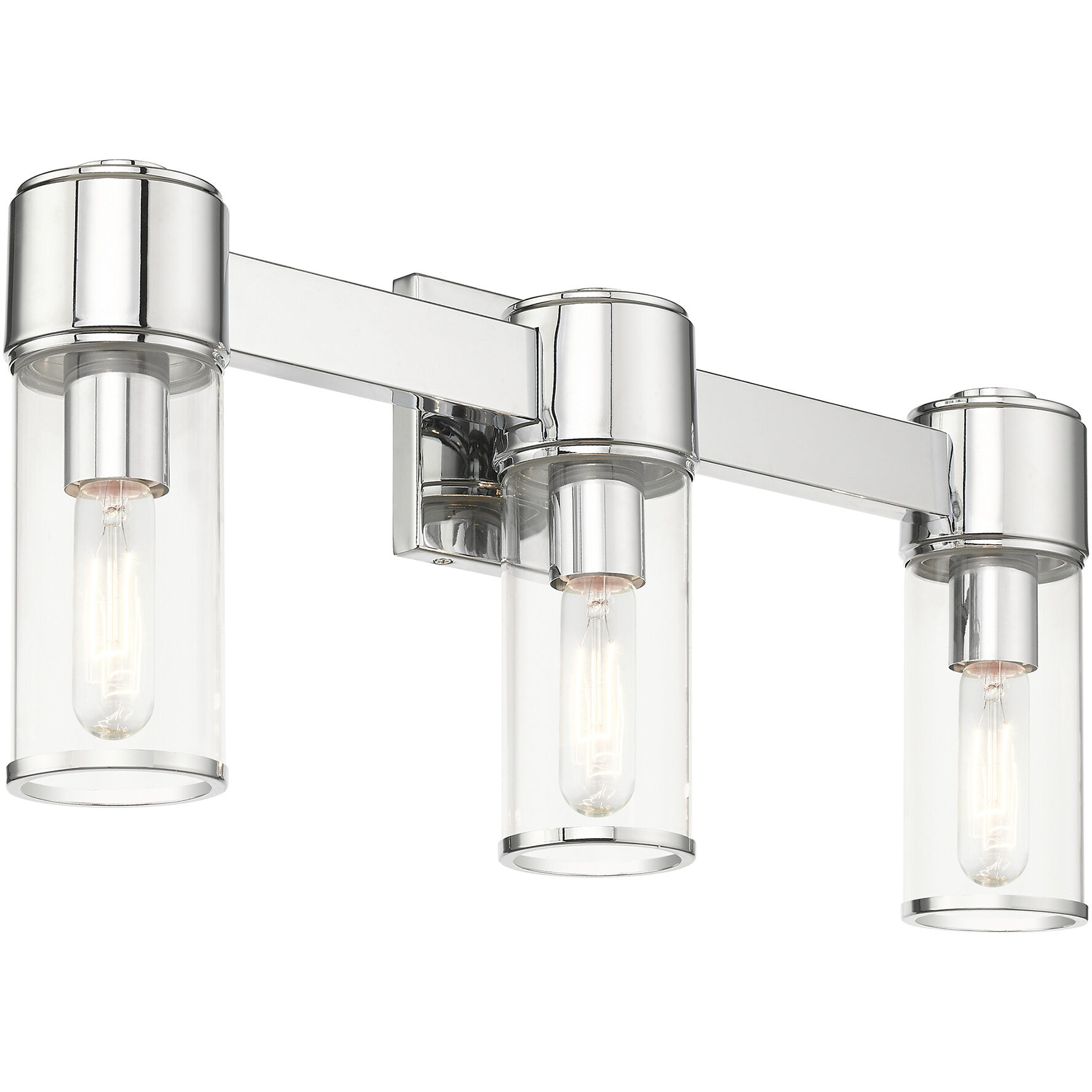 Quincy 3 Light 22.5 inch Polished Chrome Vanity Wall Sconce Wall Light