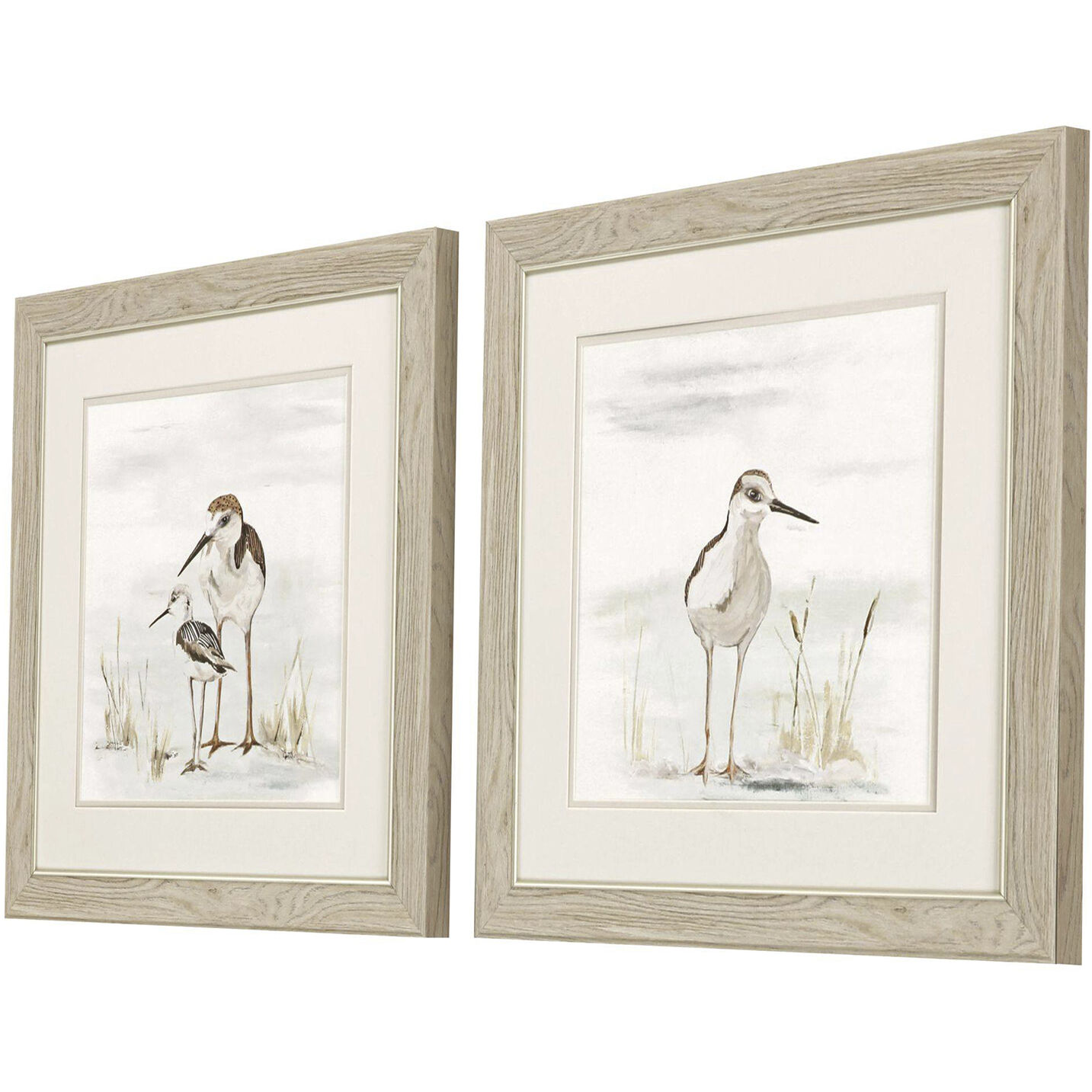 Waterside Neutral and Brown and Turquoise Framed Art, Propac