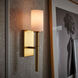 Margeaux 1 Light 4.5 inch Vintage Brass Indoor Wall Sconce Wall Light