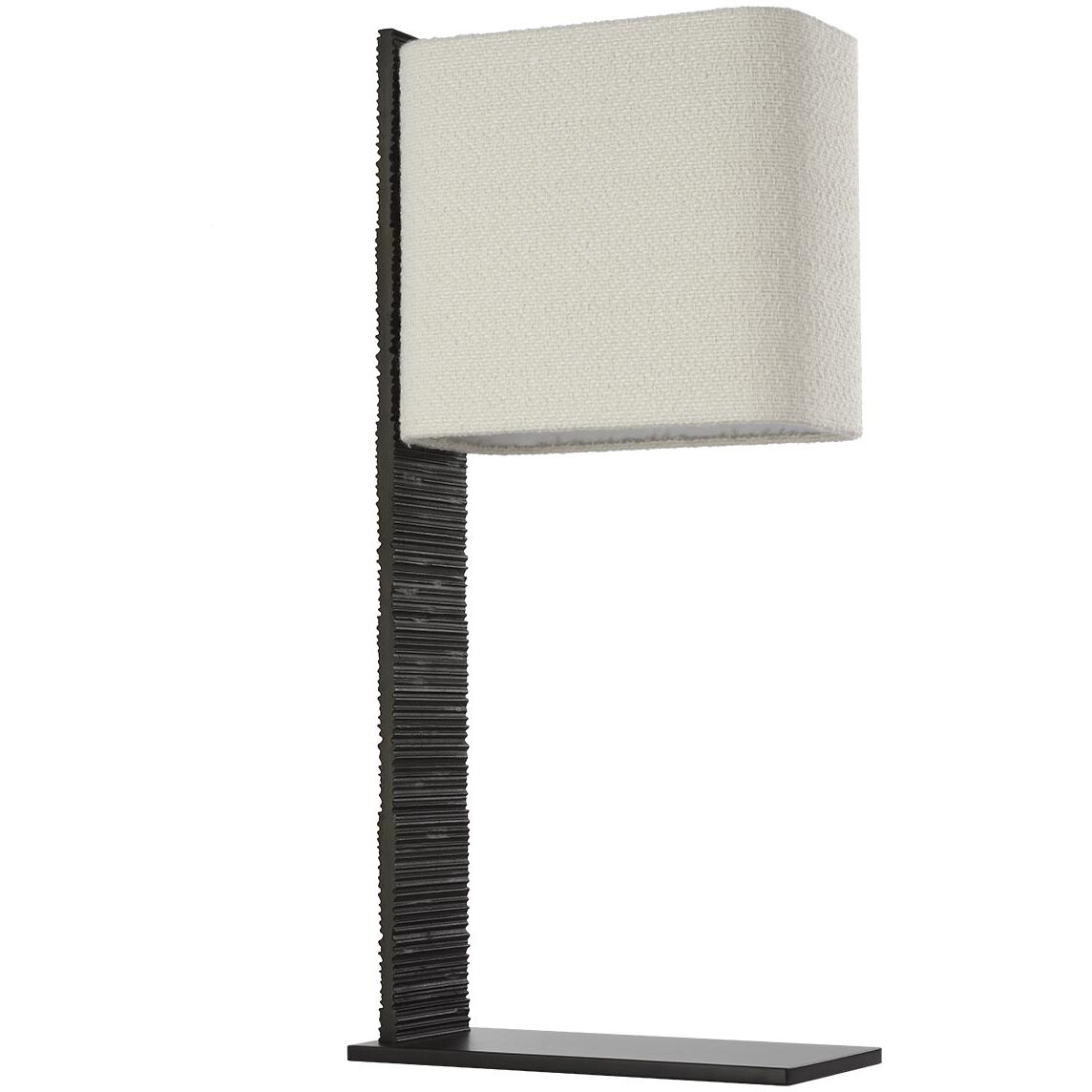 Anne-Marie Barton Fumar 34 inch 8.00 watt Ridged Carbon Statement Table Lamp Portable Light