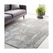 Amadeo 87 X 63 inch Charcoal/Taupe Rugs, Polypropylene and Polyester