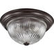 Brentwood 2 Light 13 inch Old Bronze Flush Mount Ceiling Light