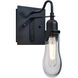 Wish 1 Light 6 inch Black Wall Sconce Wall Light