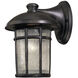 Cranston 1 Light 13 inch Heritage Outdoor Wall Mount, Great Outdoors