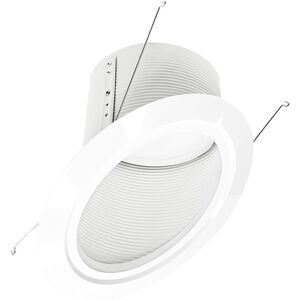 Super Sloped LED White Recessed Retrofit Baffle in 3000K