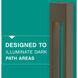 Atlantis 120v 8.00 watt Bronze Landscape Path Bollard, Square