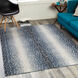 City Light 108 X 79 inch Navy Rug in 7 x 9, Rectangle