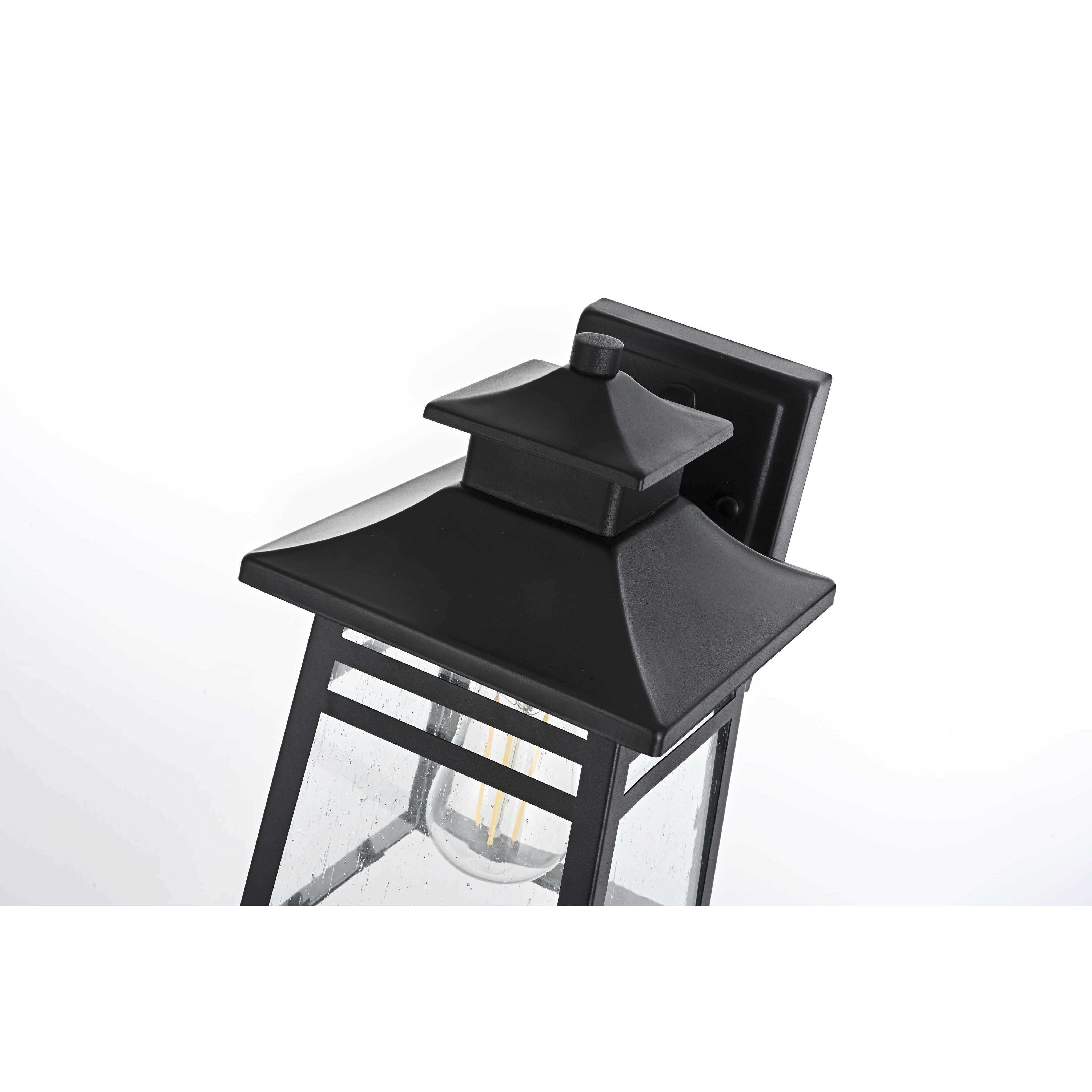 Bambrey 1 Light 11.5 inch Black Outdoor Wall Sconce