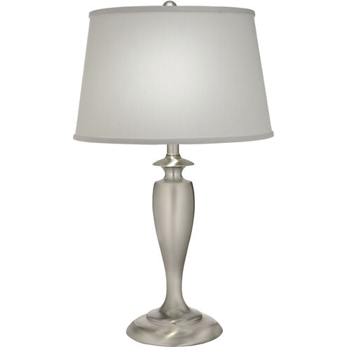 Ellie 27 inch 150.00 watt Satin Nickel Table Lamp Portable Light