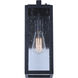 Alaina 1 Light 14.88 inch Black Outdoor Wall Lantern