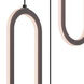 Atom 3 Light 7 inch Black Pendant Ceiling Light