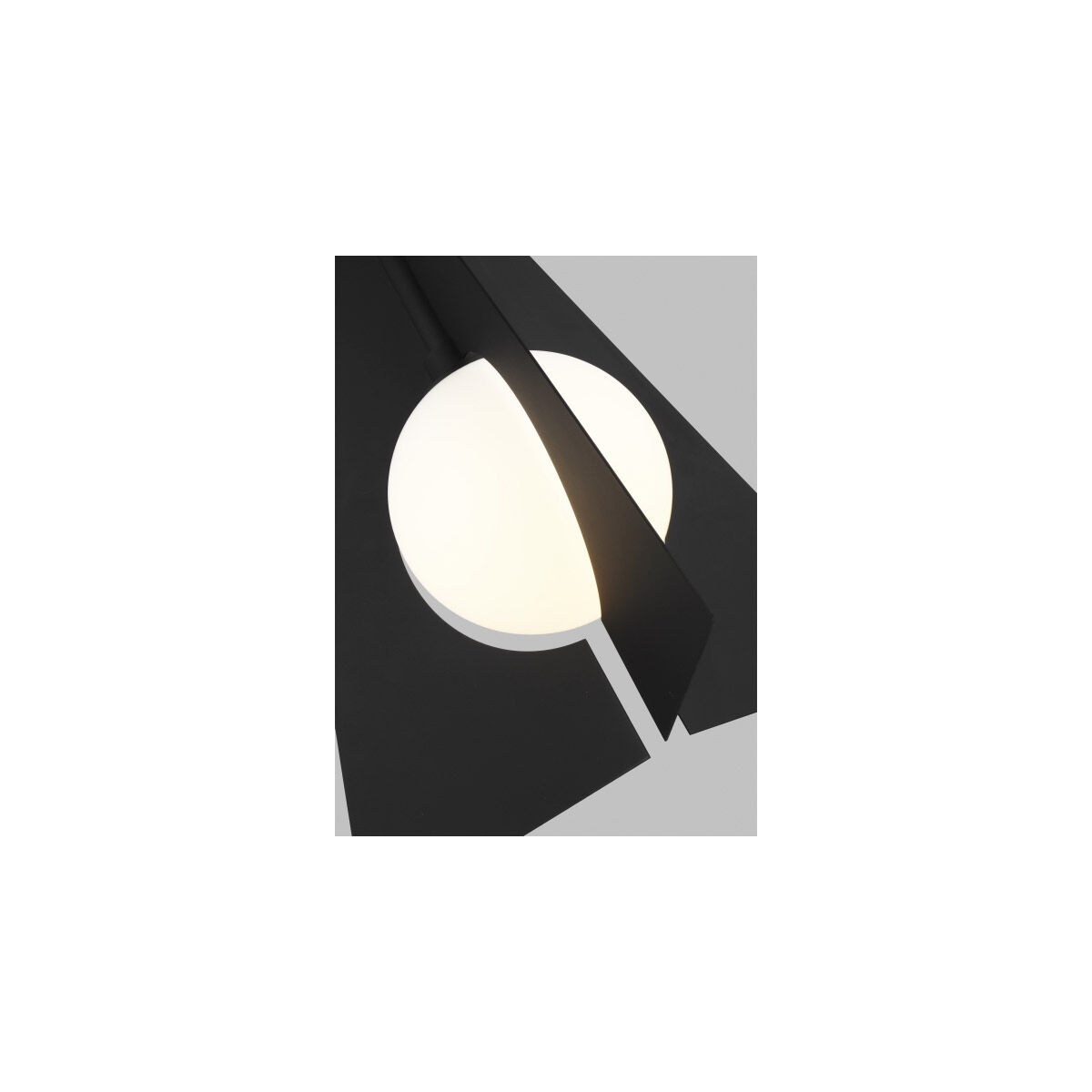 Sean Lavin Orbel LED 17.8 inch Nightshade Black Pendant Ceiling Light