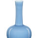 Sky Blue 10.25 X 4.5 inch Straight Neck Vase