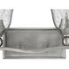 Bolla 4 Light 35.75 inch Brushed Nickel Vanity Light Wall Light in Clear Seedy