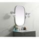 Brynn 36 X 24 inch Silver Mirror in 24 x 36