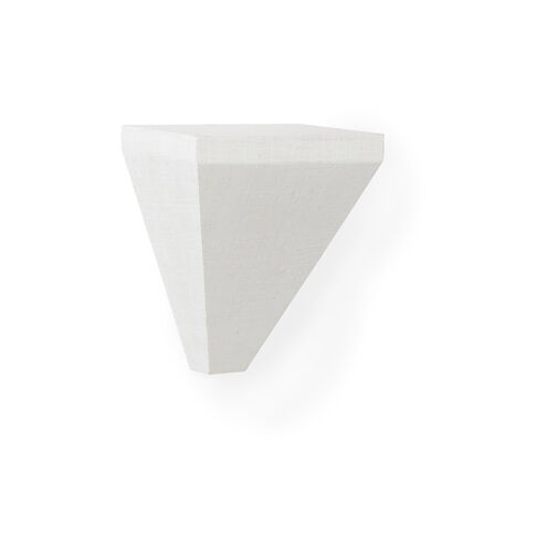Chelsea House 10 inch White Lacquer Wall Bracket Wall Light